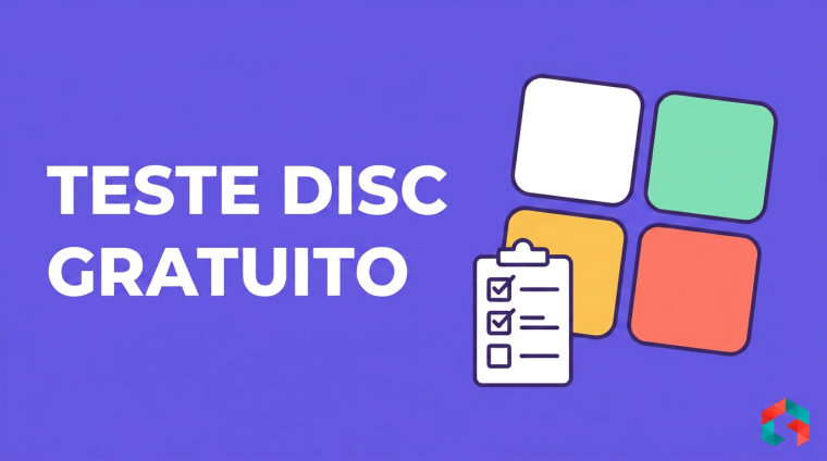 Teste DISC gratuito: 24 blocos, 96 adjetivos e relatório na hora